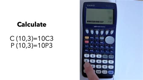 permutation calculator|permutation button on calculator.